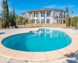 Schwimmbecken von Haus oder Chalet zum verkauf in La Nou de Gaià mit Klimaanlage, Privatgarten und Terrasse