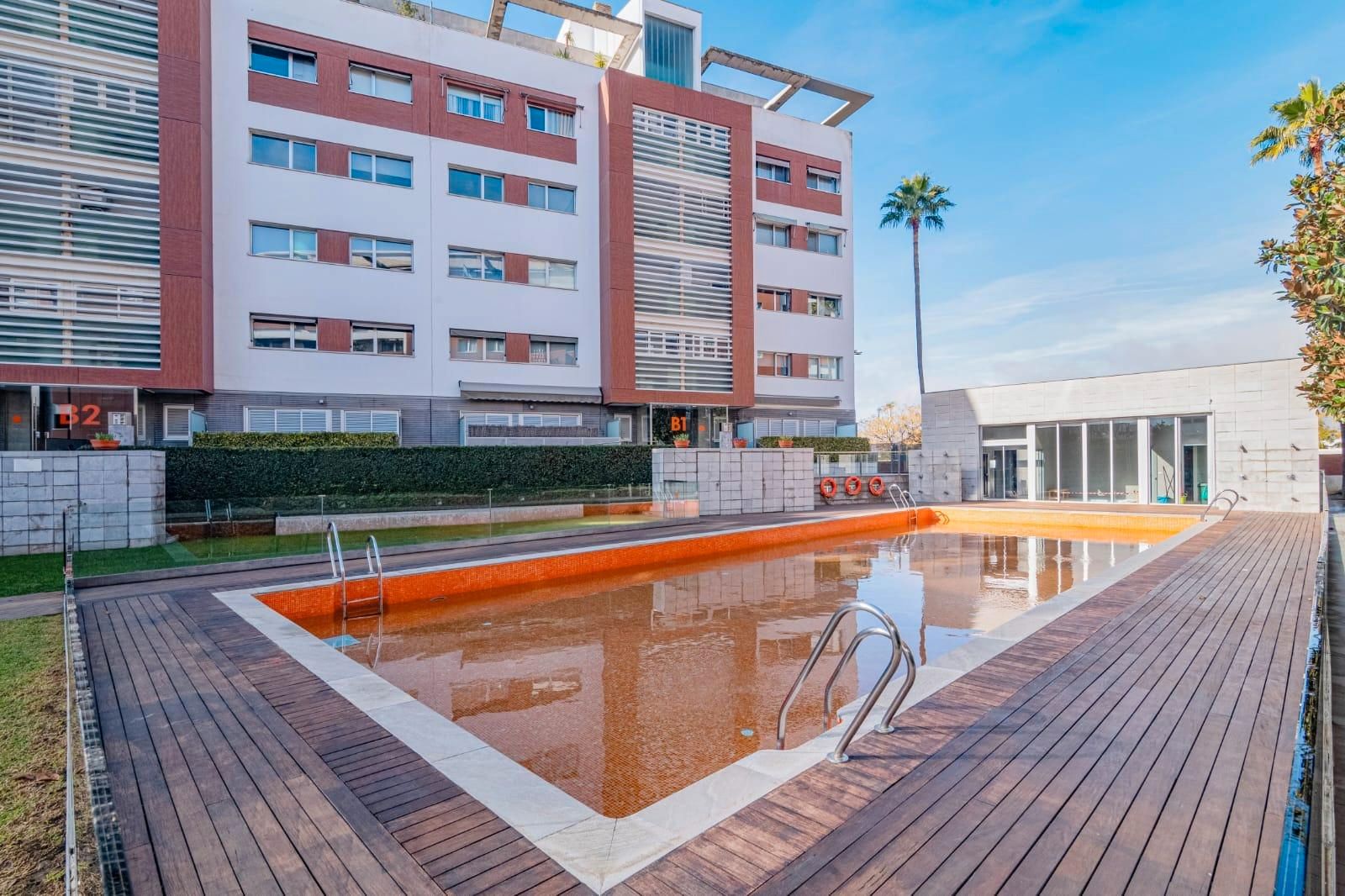 Schwimmbecken von Wohnung zum Verkauf in Armilla mit Klimaanlage, Heizung und Terrasse