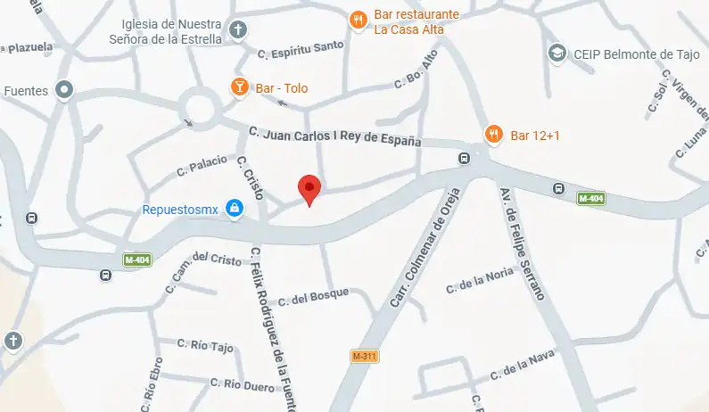 Einzelparkplatz zum Verkauf in Belmonte de Tajo, imagen 2