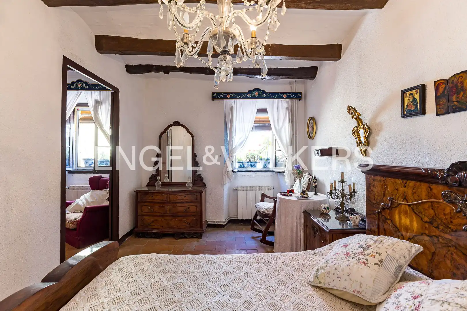 Bedroom of Houses for sale in Creixell  with Heating, Private garden and Furnished
