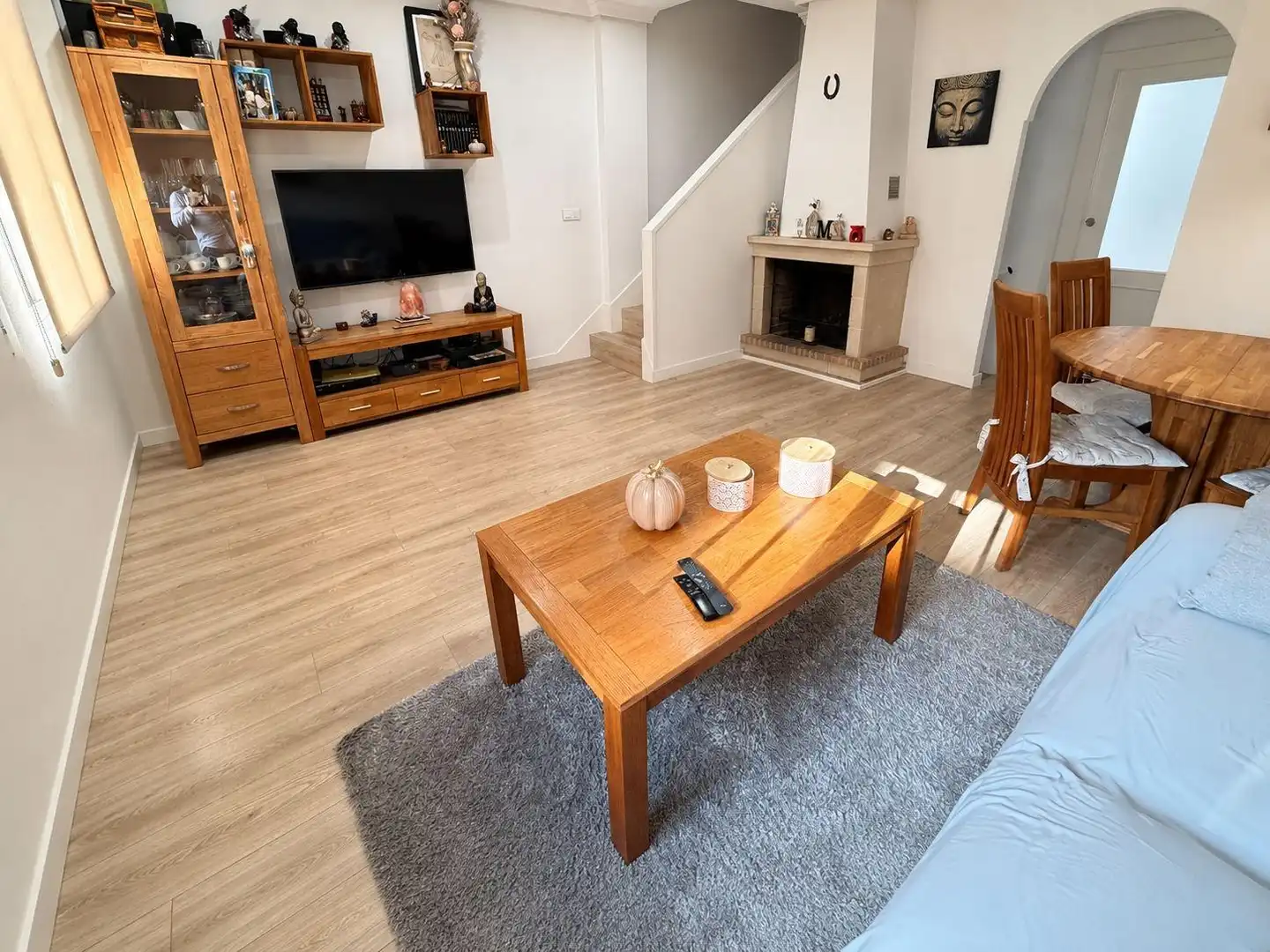 Sala de estar de Casa o chalet en venta en Santa Pola con Jardín privado, Terraza y Trastero
