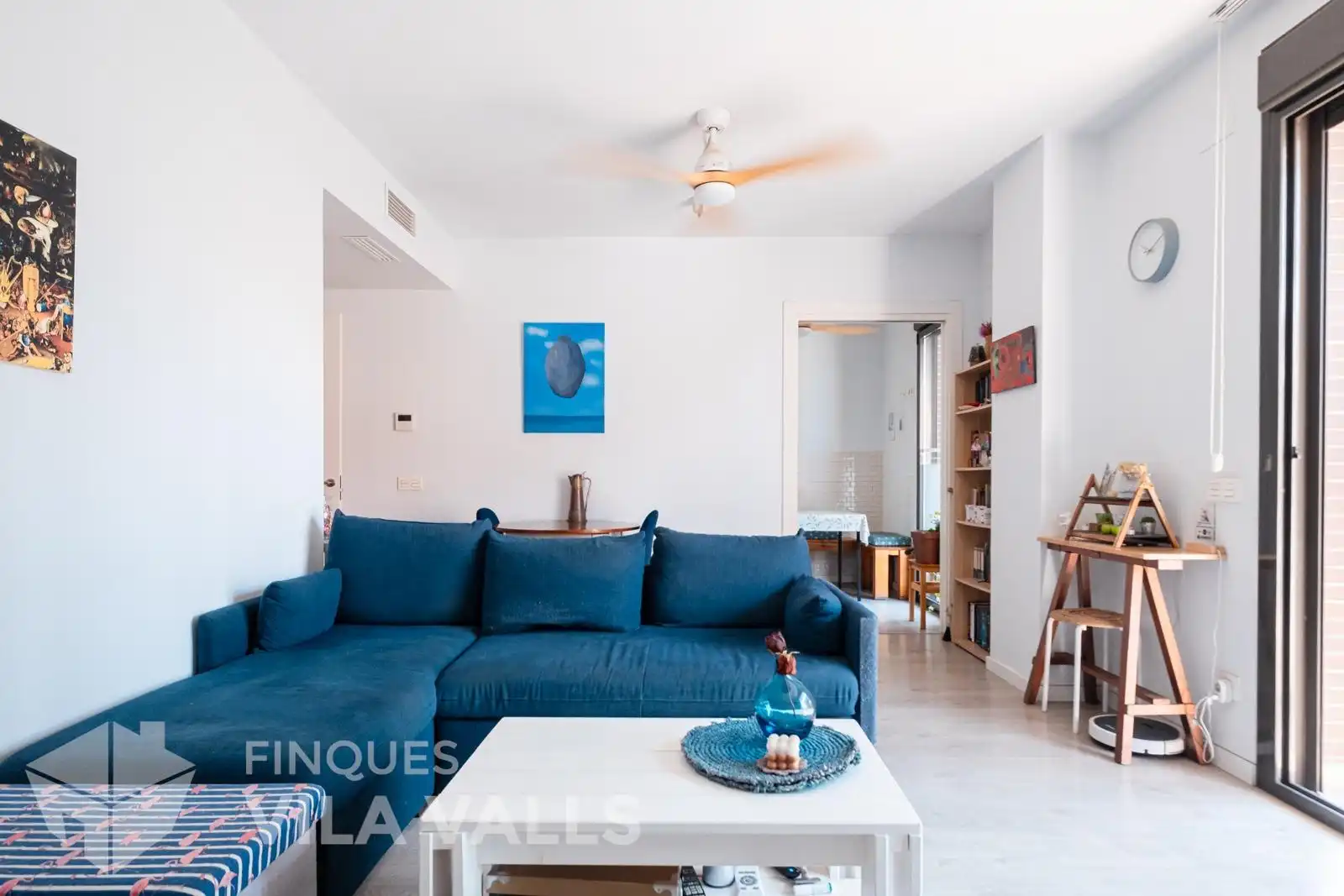 Sala d'estar de Pis en venda en Ripollet amb Aire condicionat, Calefacció i Terrassa