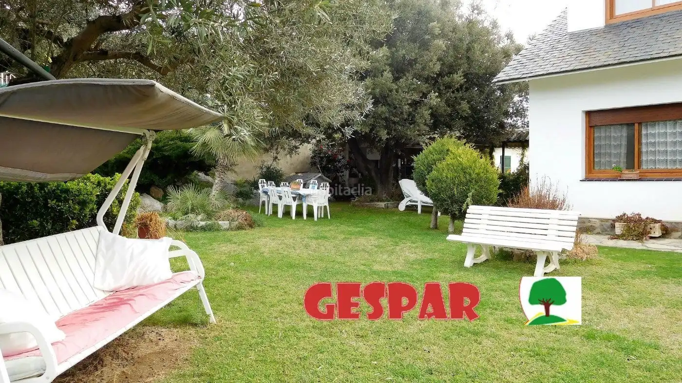 Jardín de Casa o chalet en venta en Bigues i Riells del Fai con Piscina