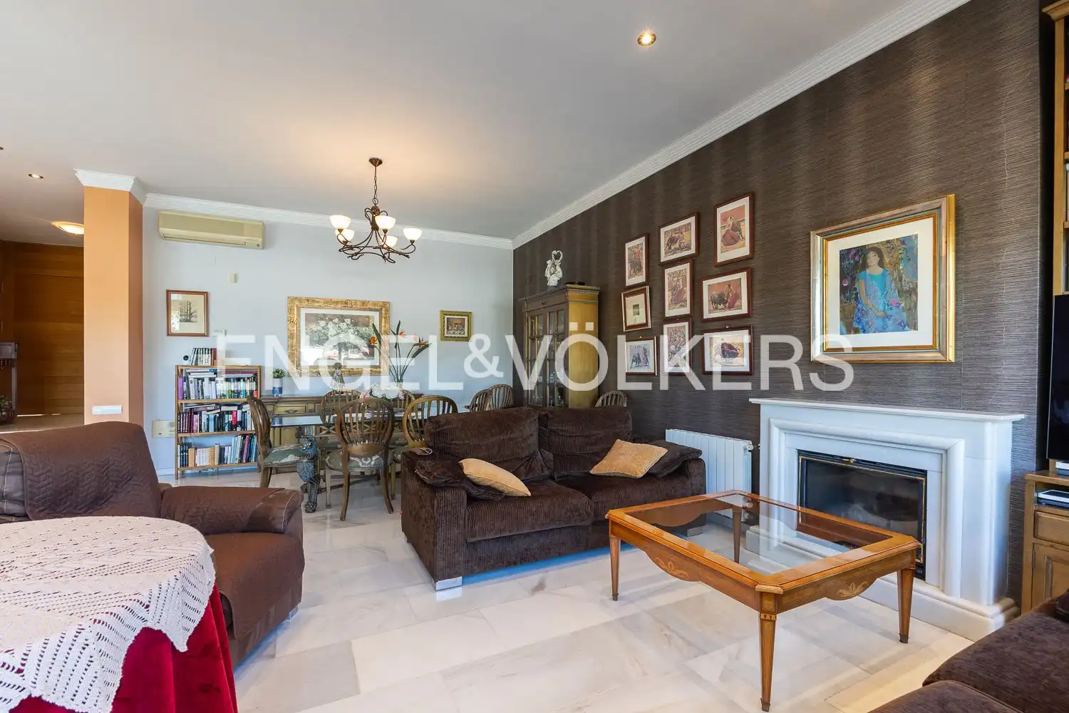 Living room of Houses for sale in Carcaixent  with Air Conditioner, Heating and Private garden