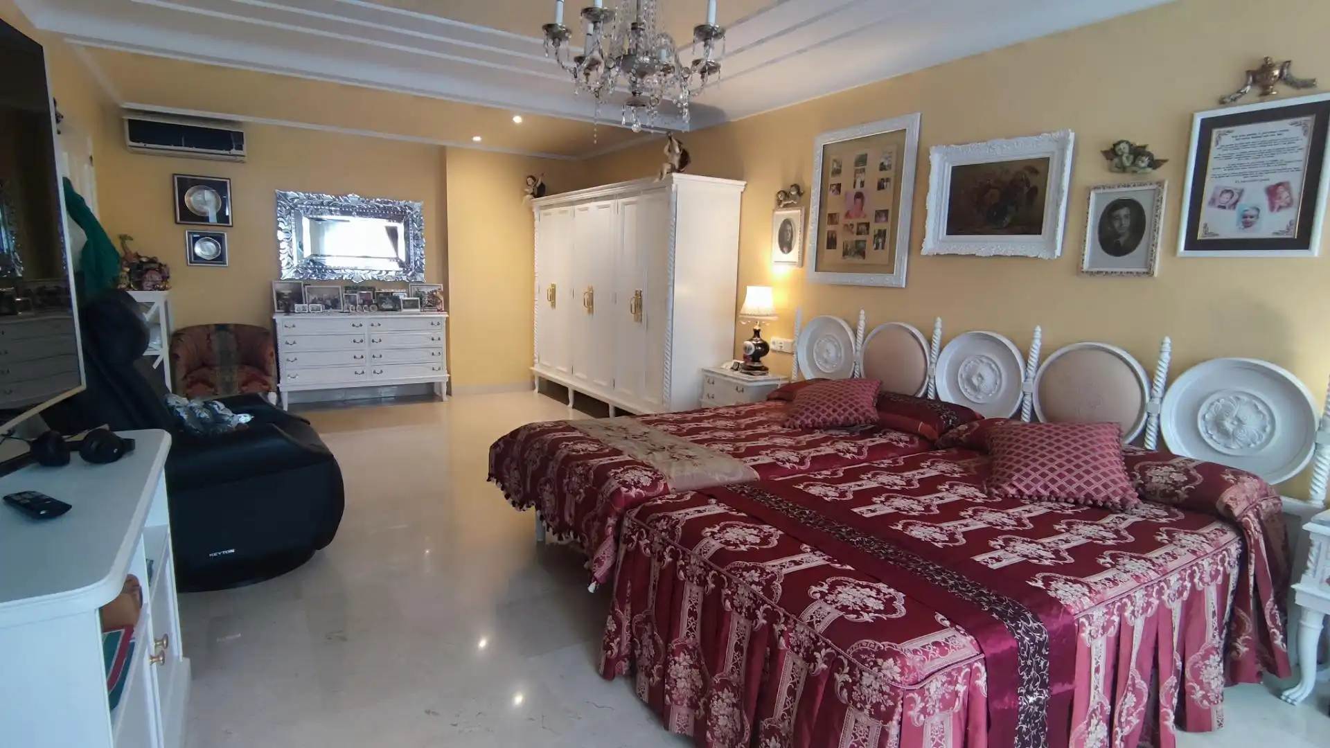 Bedroom of Houses for sale in San Vicente del Raspeig / Sant Vicent del Raspeig  with Air Conditioner, Heating and Private garden