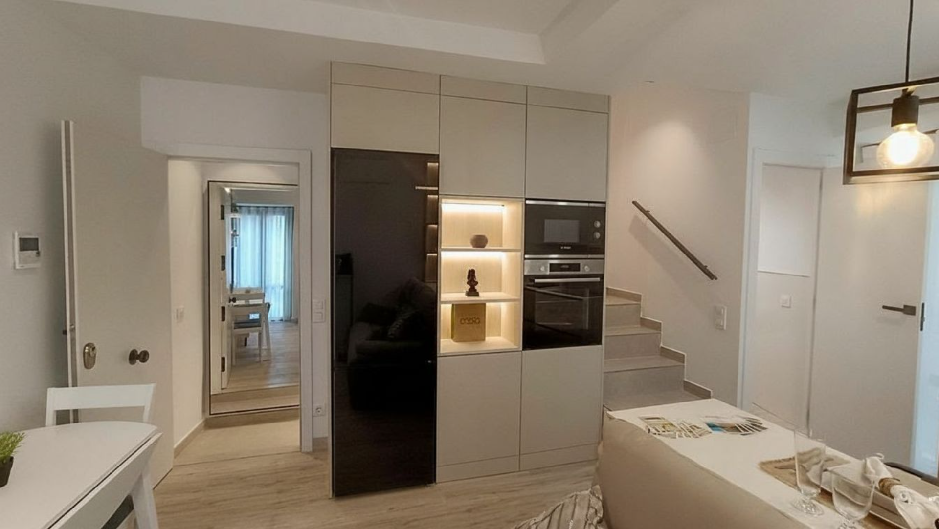Kitchen of Single-family semi-detached for sale in Vilanova i la Geltrú  with Air Conditioner, Heating and Terrace