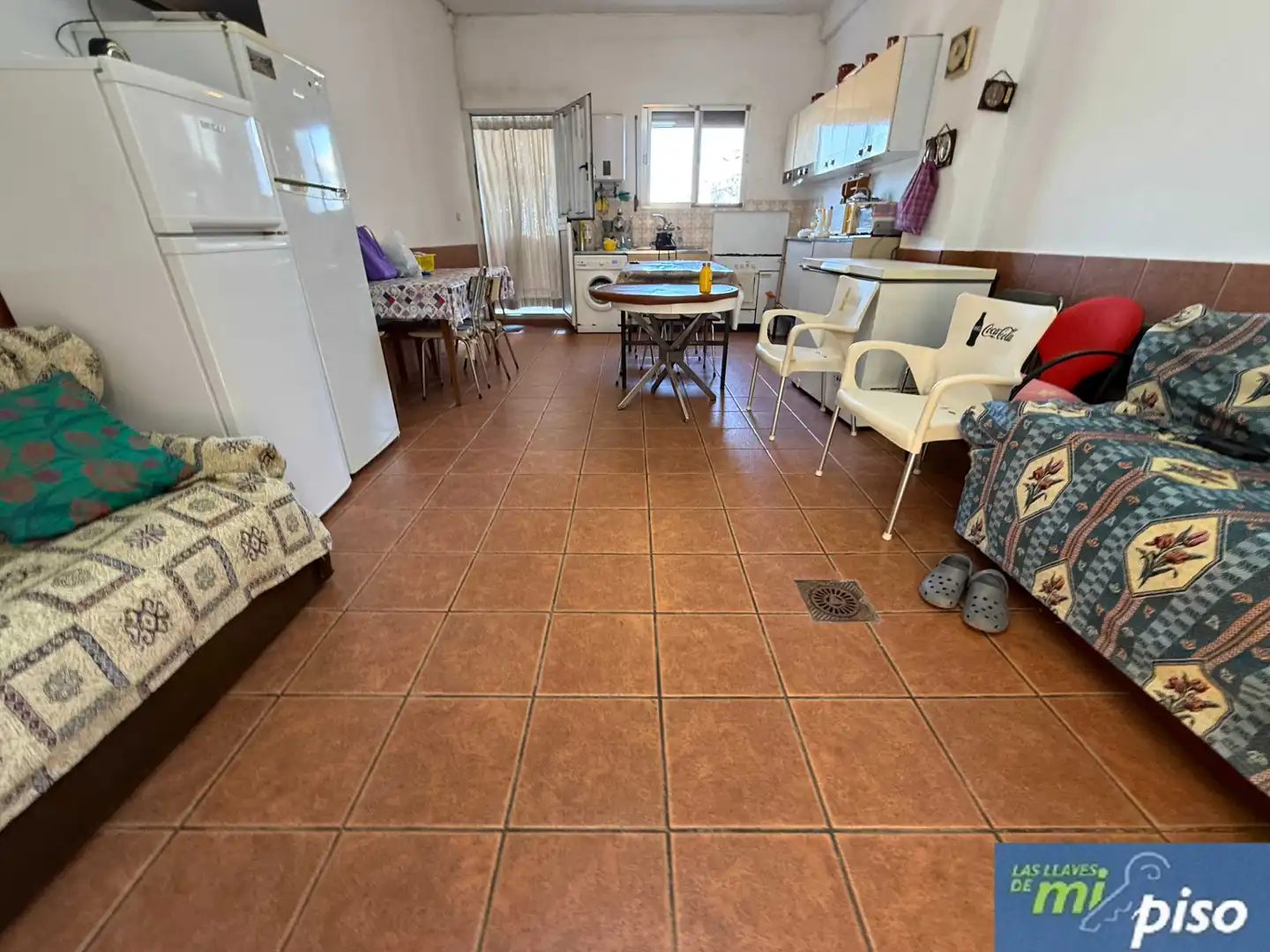 Cocina de Casa o chalet en venta en Pollos con Calefacción, Jardín privado y Terraza