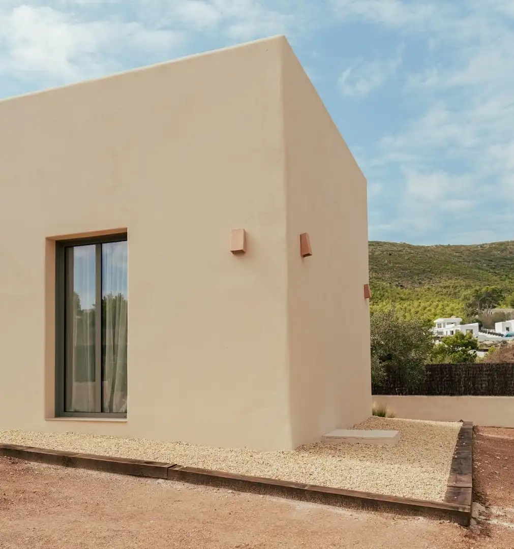 Vista exterior de Casa o xalet en venda en Jávea / Xàbia amb Aire condicionat, Jardí privat i Terrassa