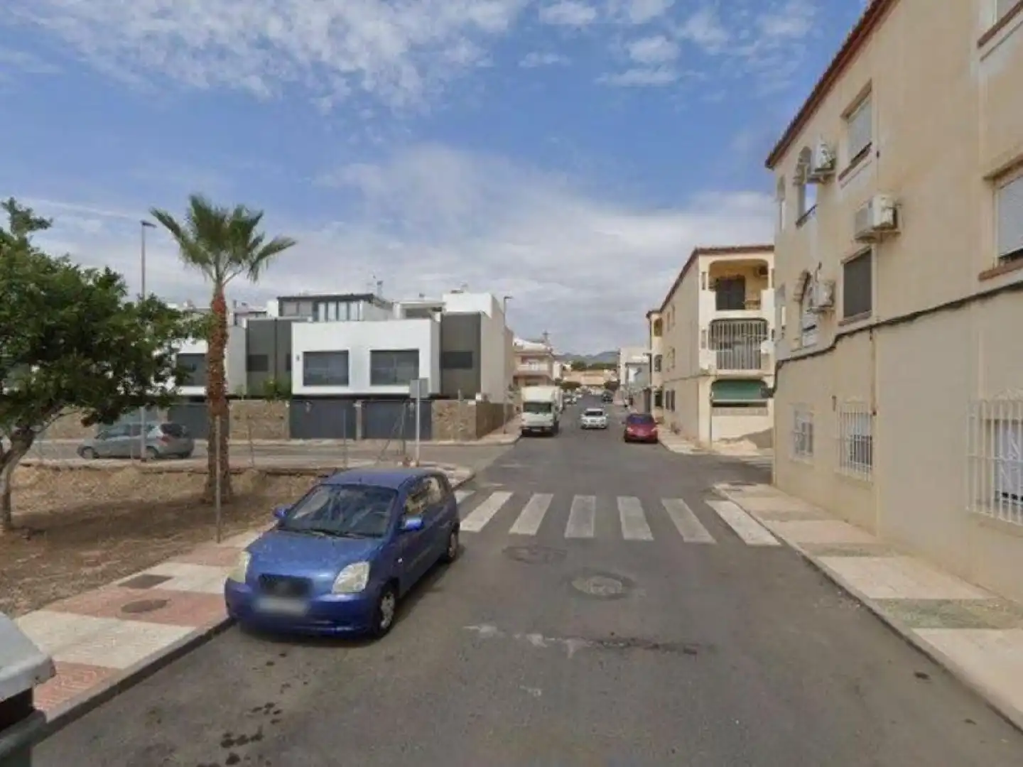 Vista exterior de Piso en venta en Roquetas de Mar