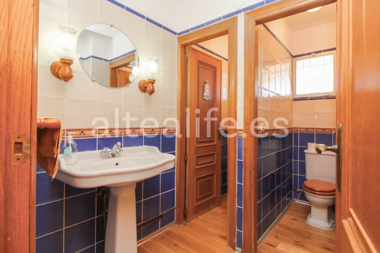 Baño de Casa o chalet en venta en La Nucia con Aire acondicionado, Jardín privado y Terraza