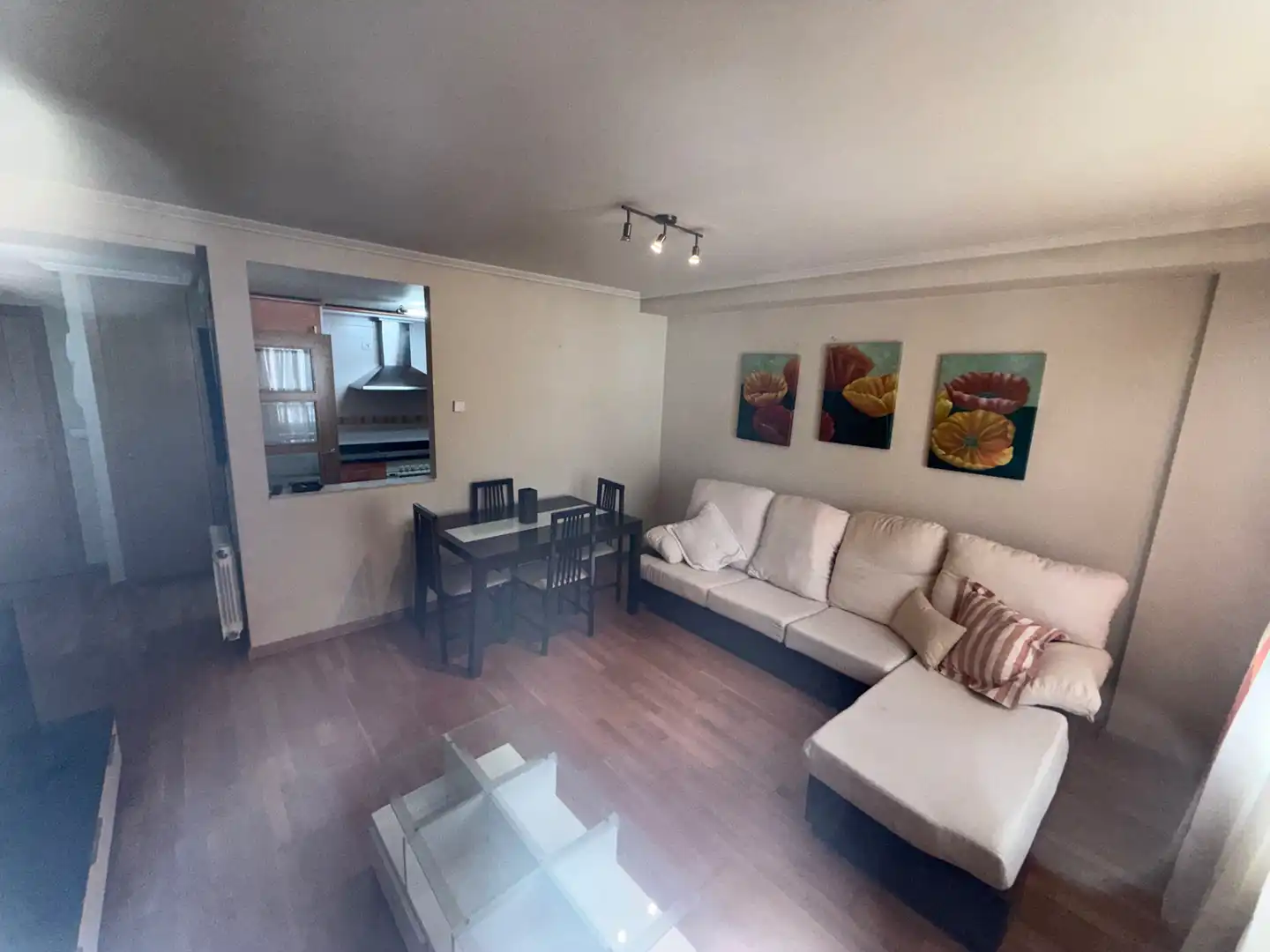 Sala de estar de Apartamento de alquiler en Ponferrada con Amueblado