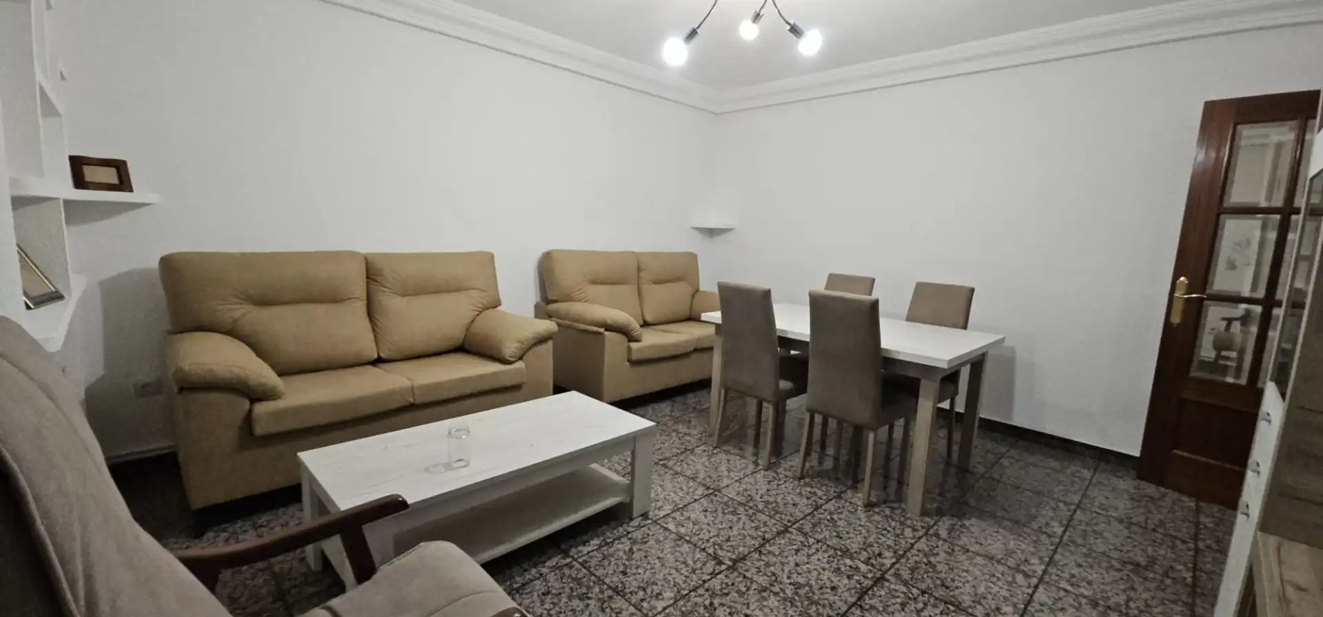 Living room of Flat for sale in Puertollano  with Air Conditioner, Heating and Furnished