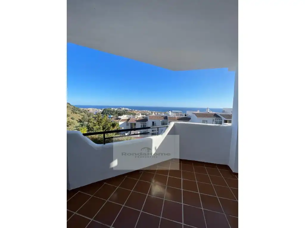 Vista exterior de Piso de alquiler en Mijas con Terraza y Amueblado