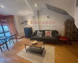 Sala d'estar de Dúplex en venda en  Barcelona Capital amb Aire condicionat, Calefacció i Parquet