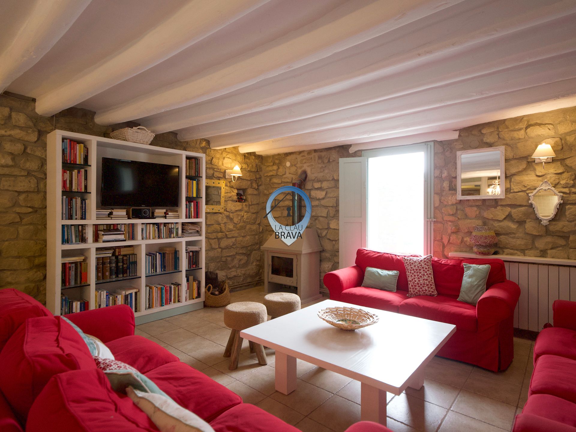 Living room of House or chalet for sale in Ardisa  with Air Conditioner, Private garden and Furnished