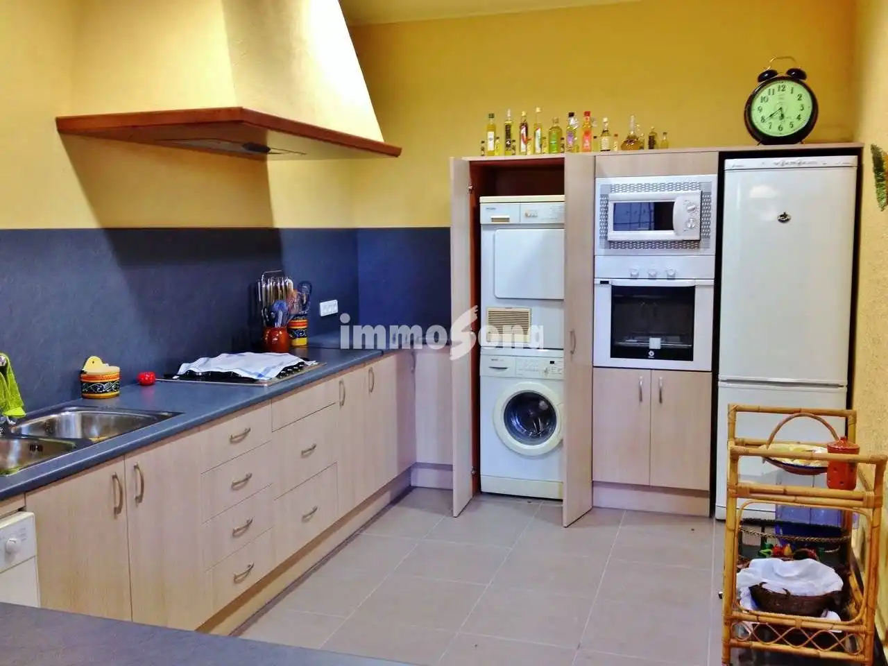Cocina de Finca rústica en venta en Orís con Calefacción y Terraza