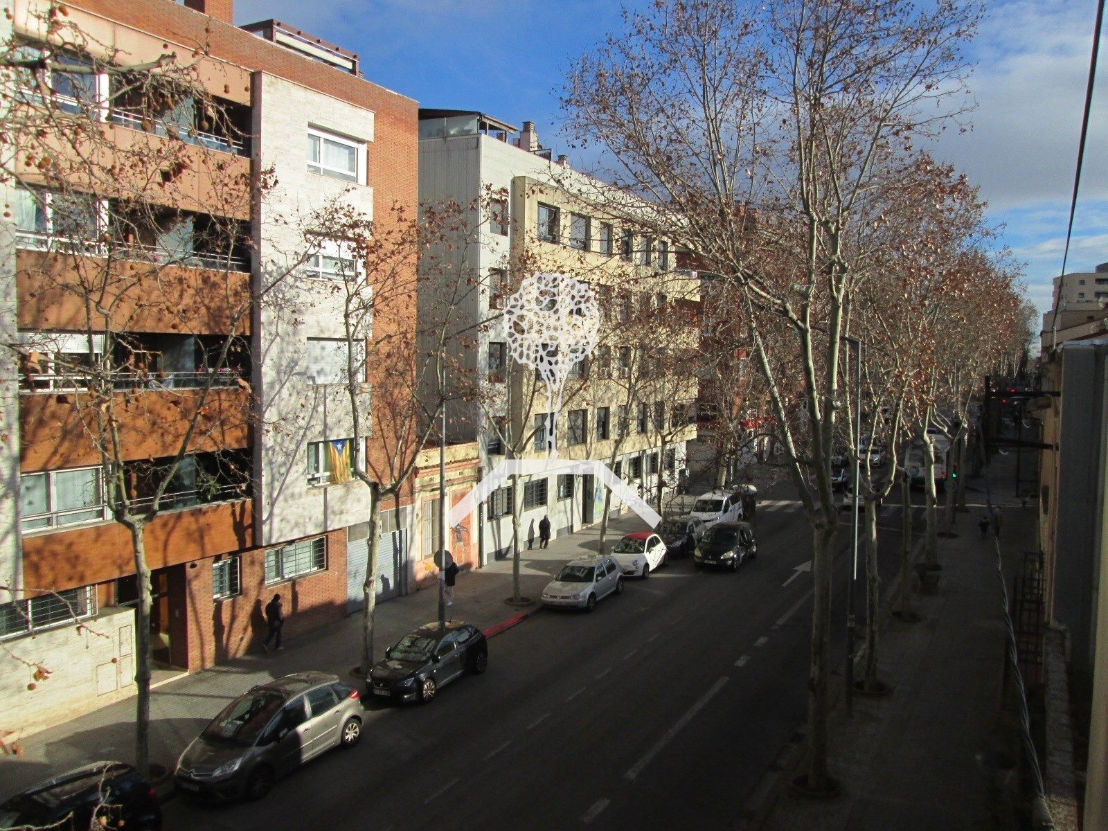 Vista exterior de Pis de lloguer en Sabadell amb Aire condicionat, Moblat i Balcó