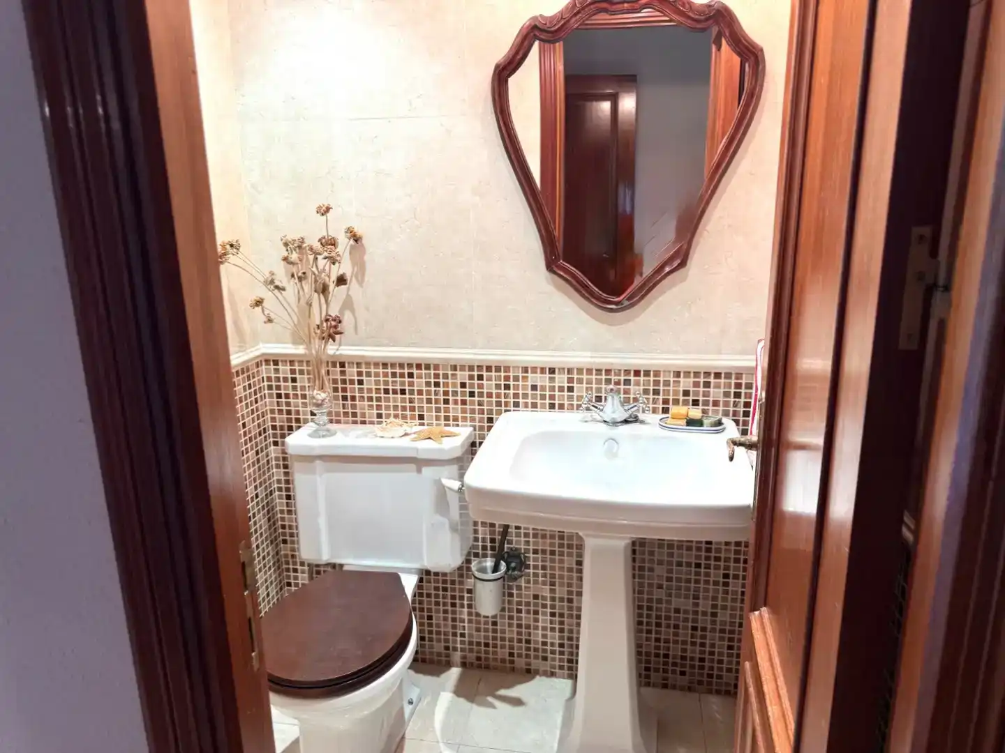 Baño de Piso en venta en Las Rozas de Madrid con Aire acondicionado, Jardín privado y Parquet