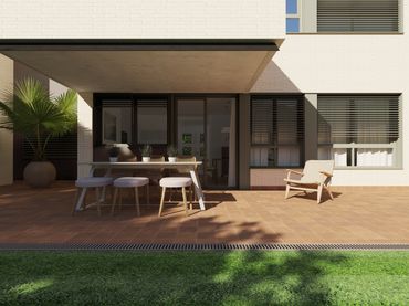Bajo de obra nueva con piscina en venta en Passeig Garbí 59