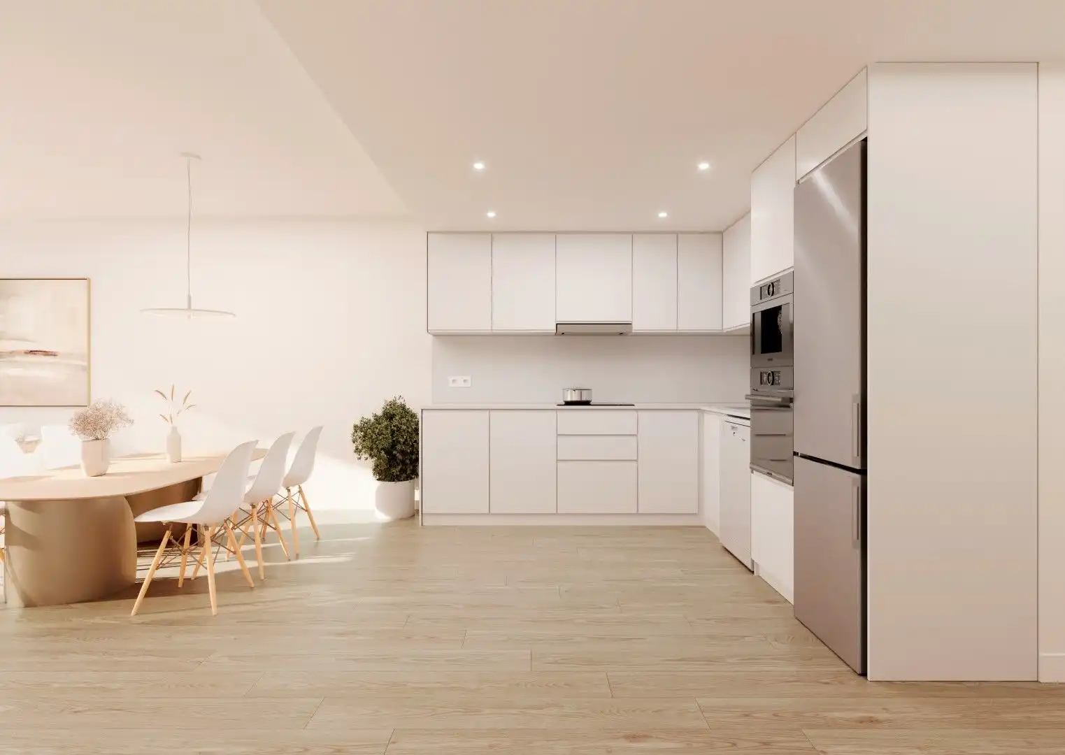 Kitchen of Apartments for sale in Cartagena  with Air Conditioner, Heating and Private garden