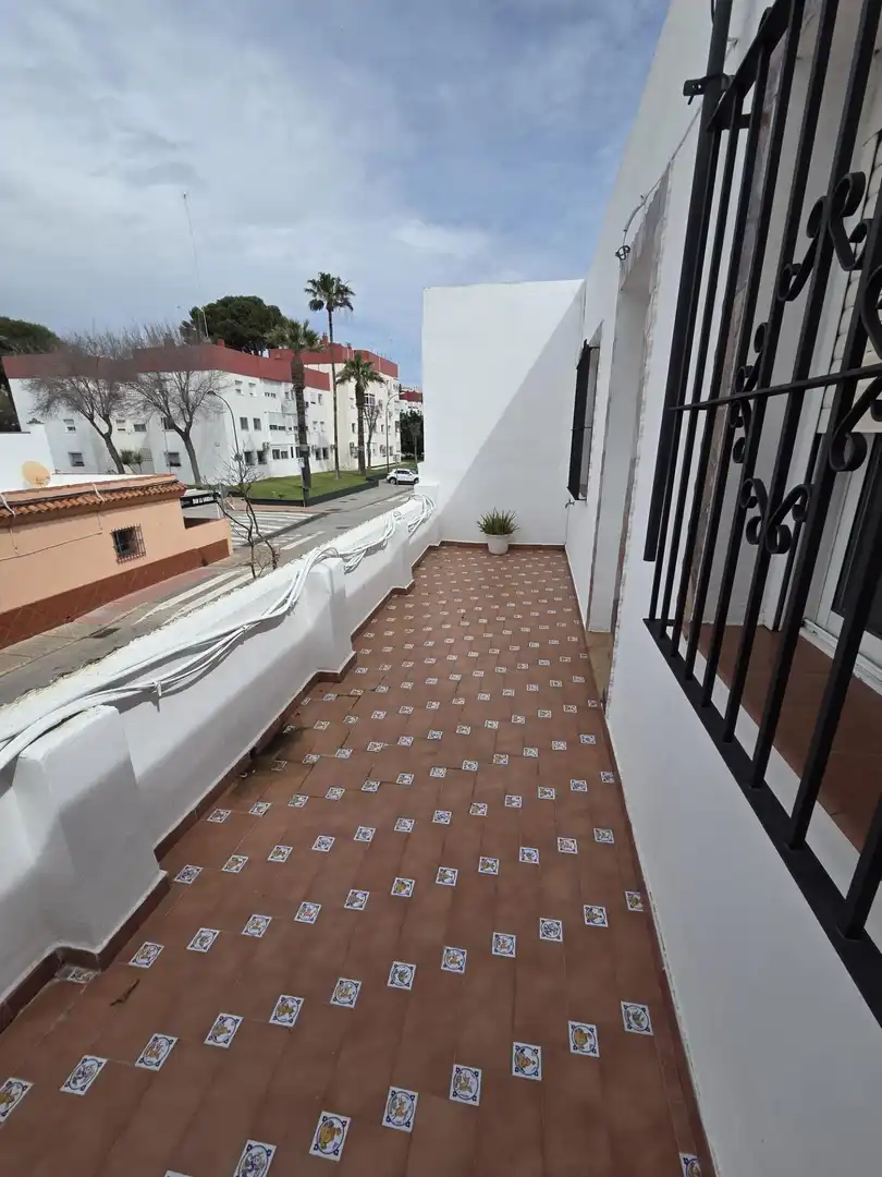 Vista exterior de Casa adosada en venda en San Fernando