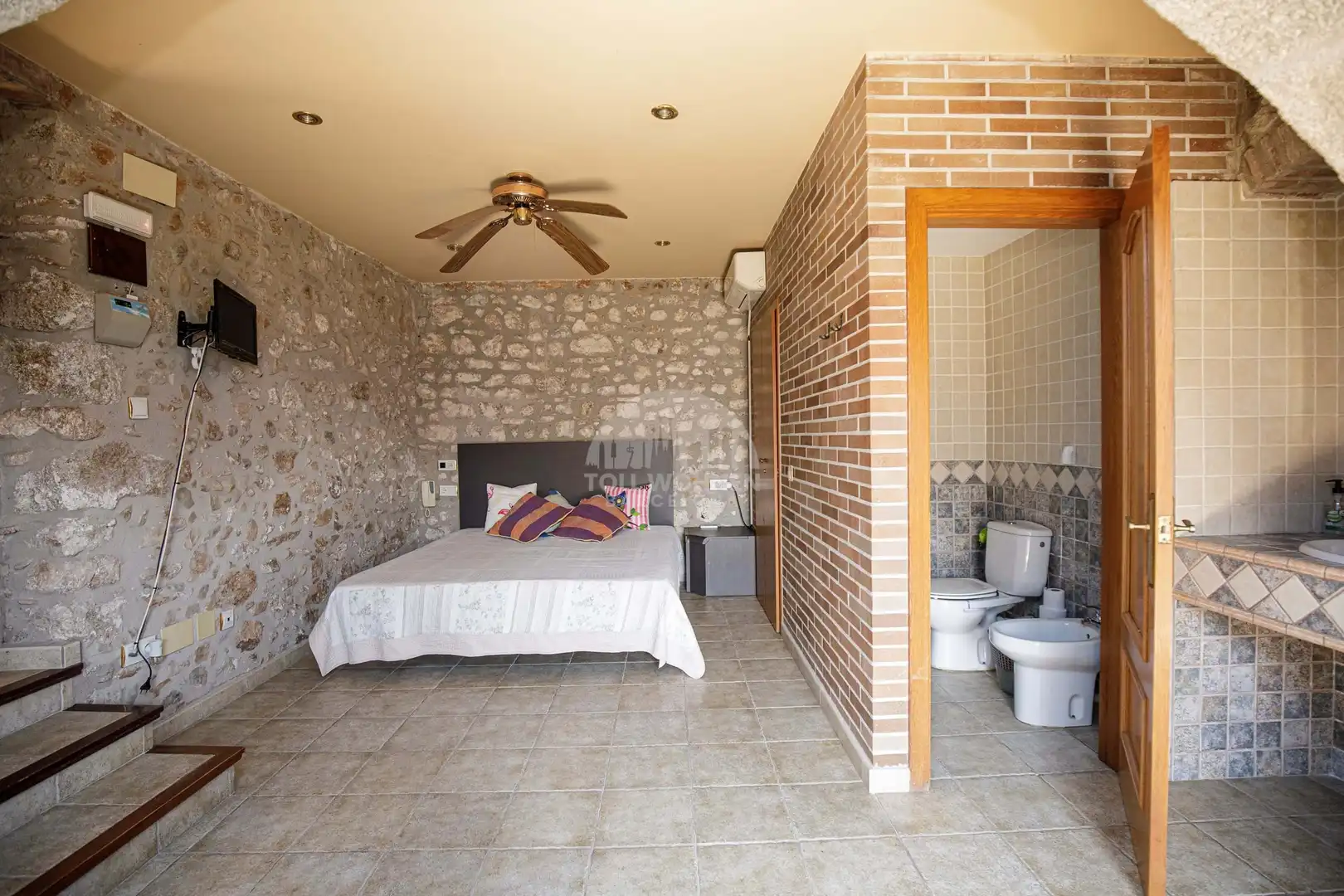 Habitación de Finca rústica en venta en Calonge i Sant Antoni con Calefacción, Terraza y Trastero