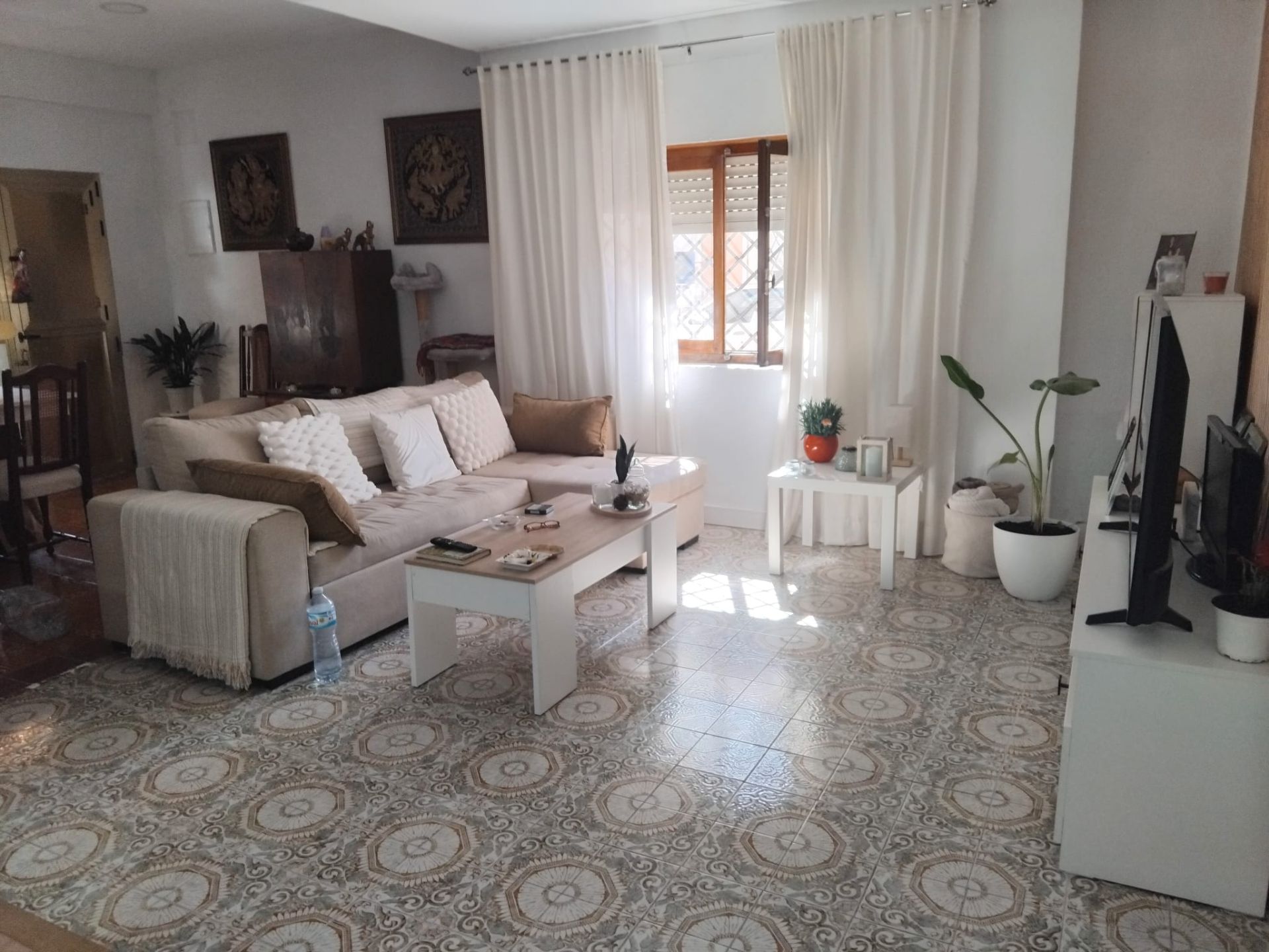 Living room of Planta baja for sale in Villajoyosa / La Vila Joiosa  with Terrace and Furnished