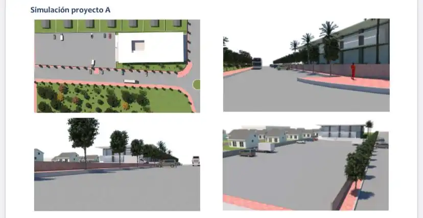 Vista exterior de Terreno industrial en venta en Águilas