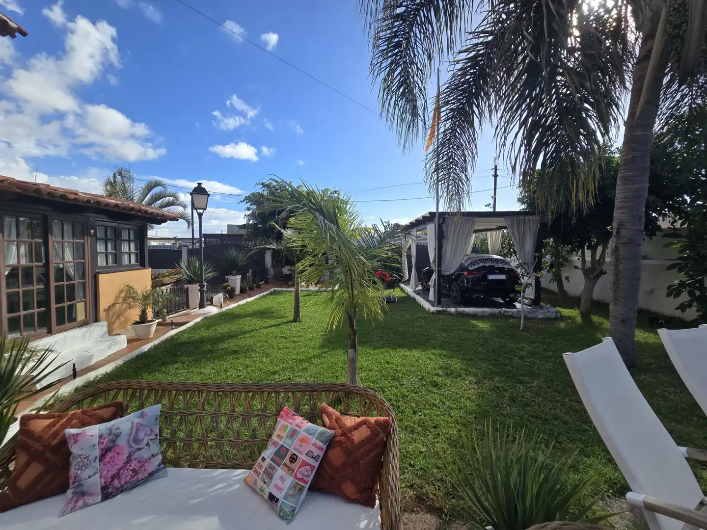 Jardí de Casa o xalet en venda en Arona amb Aire condicionat, Jardí privat i Parquet