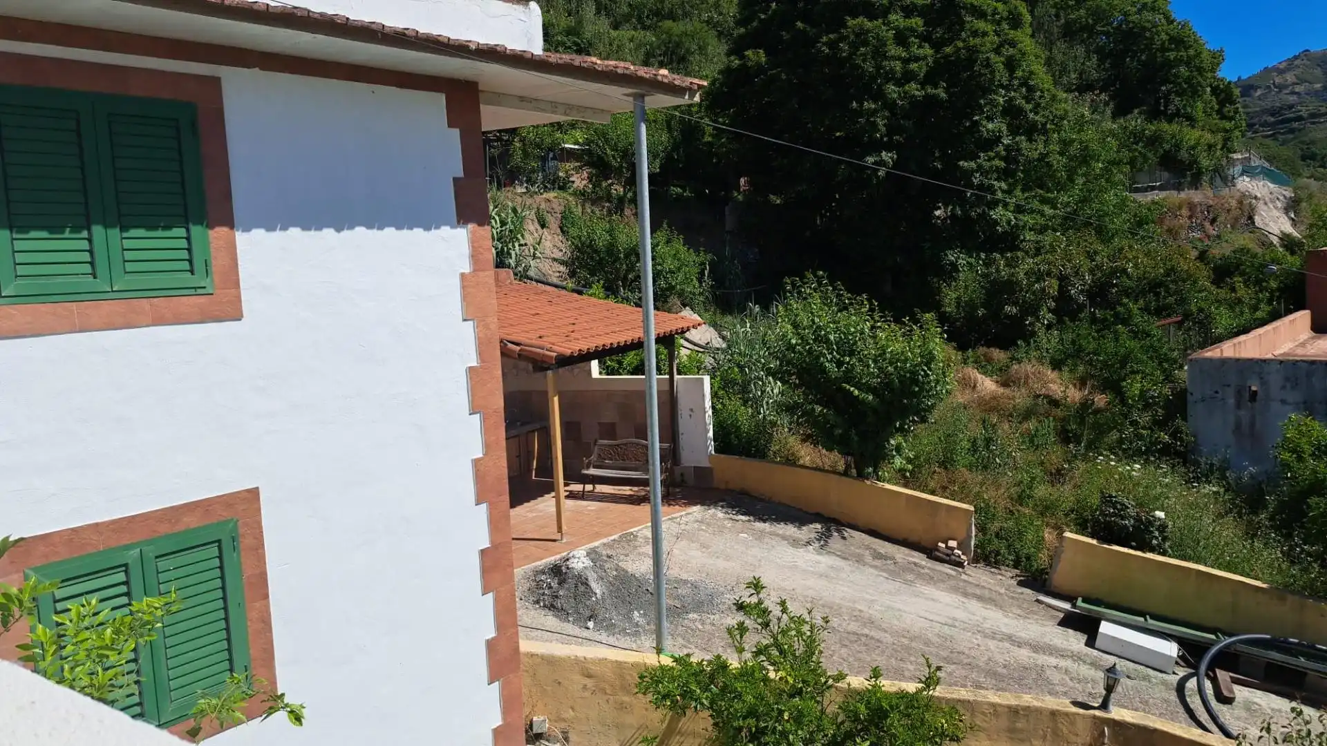 Außenansicht von Haus oder Chalet zur Miete in Valleseco mit Privatgarten und Balkon