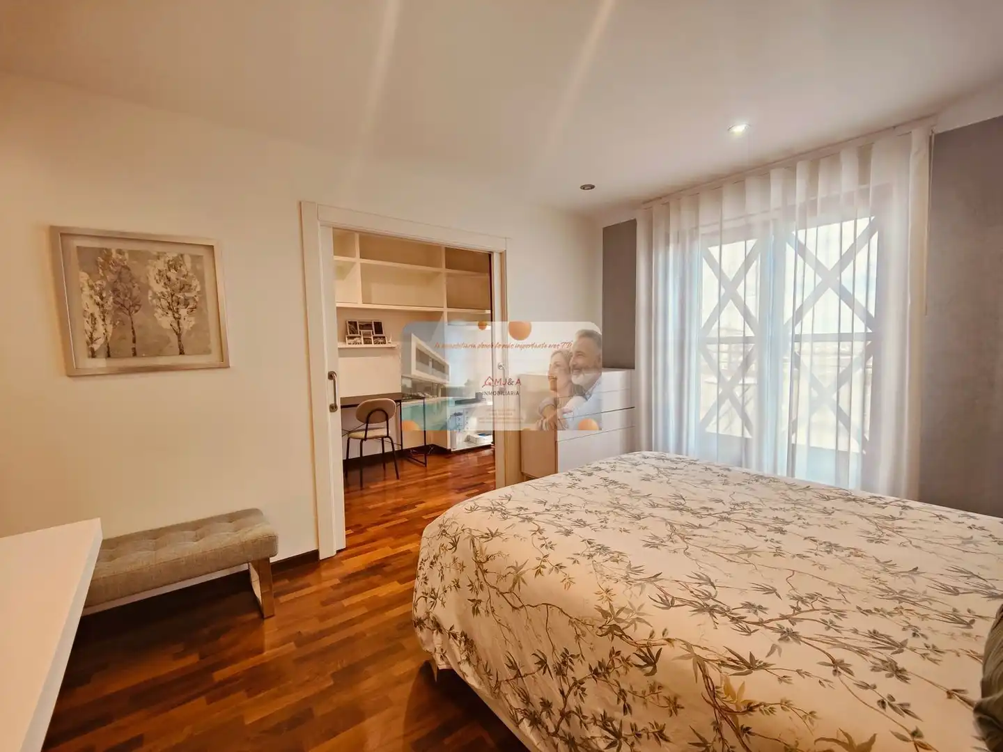 Habitación de Dúplex de alquiler en Castellón de la Plana / Castelló de la Plana con Aire acondicionado, Calefacción y Parquet