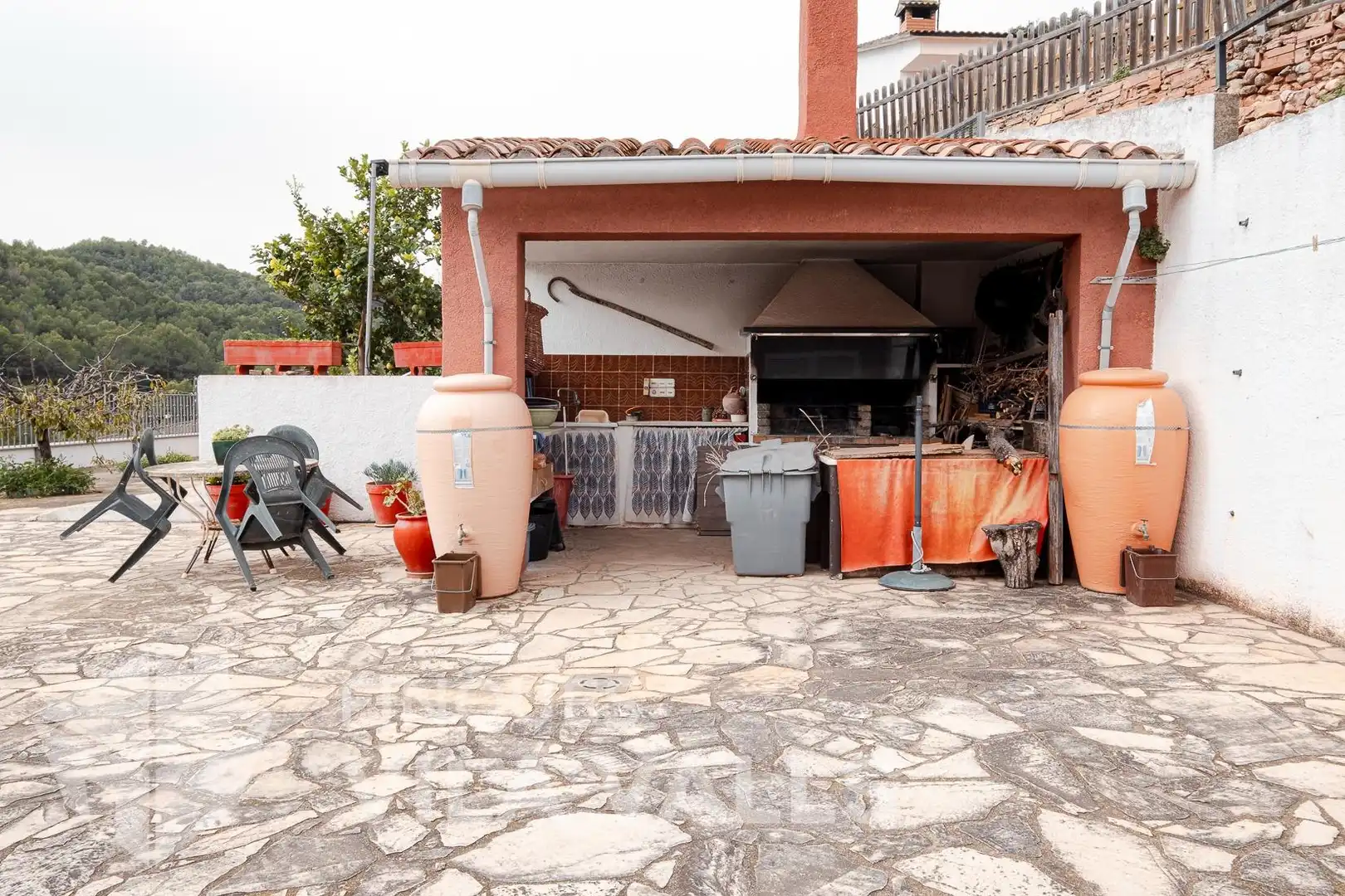 Terrassa de Casa o xalet en venda en Sant Feliu de Codines amb Jardí privat i Piscina
