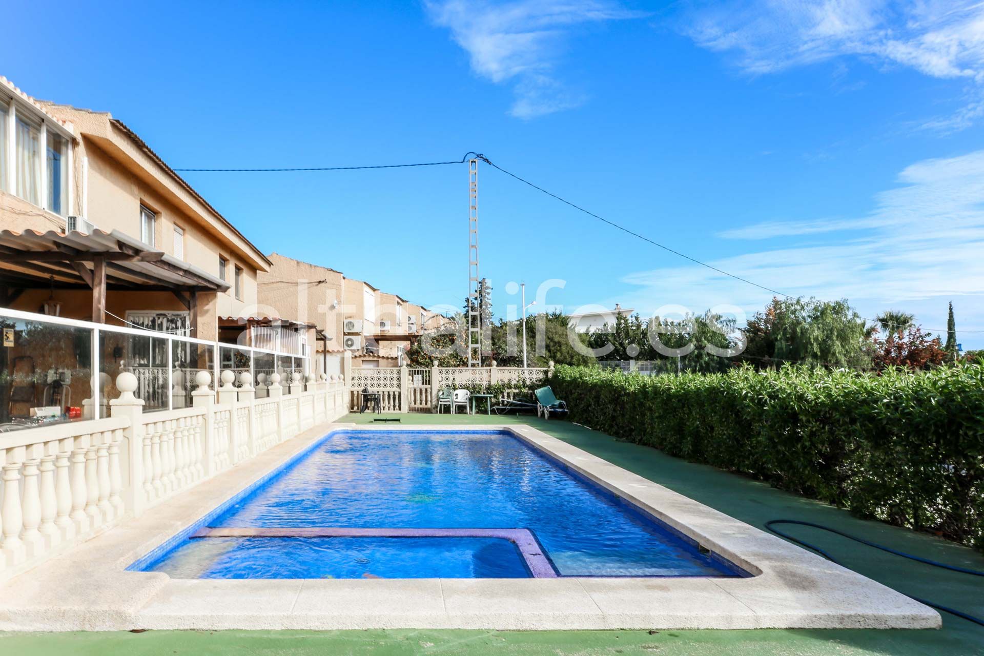 Swimming pool of Apartment for sale in L'Alfàs del Pi  with Air Conditioner and Community pool