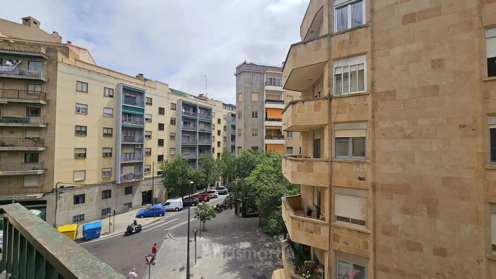 Vista exterior de Piso de alquiler en Salamanca con Aire acondicionado, Calefacción y Terraza
