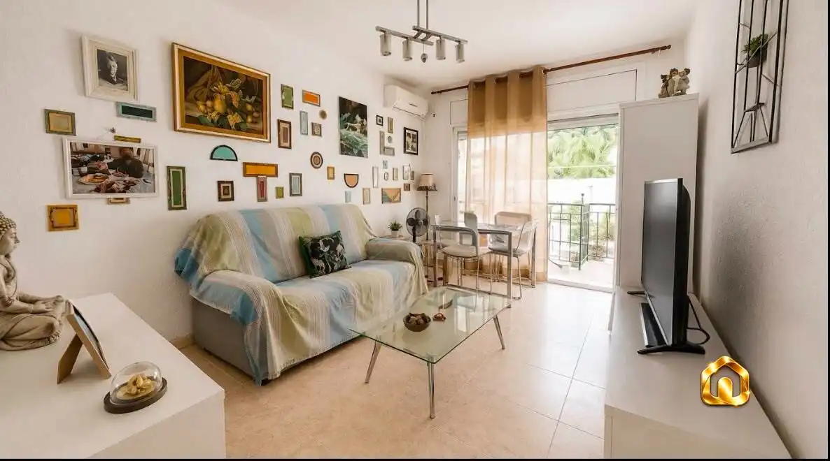 Sala de estar de Piso en venta en Mollet del Vallès con Aire acondicionado, Horno y Balcón