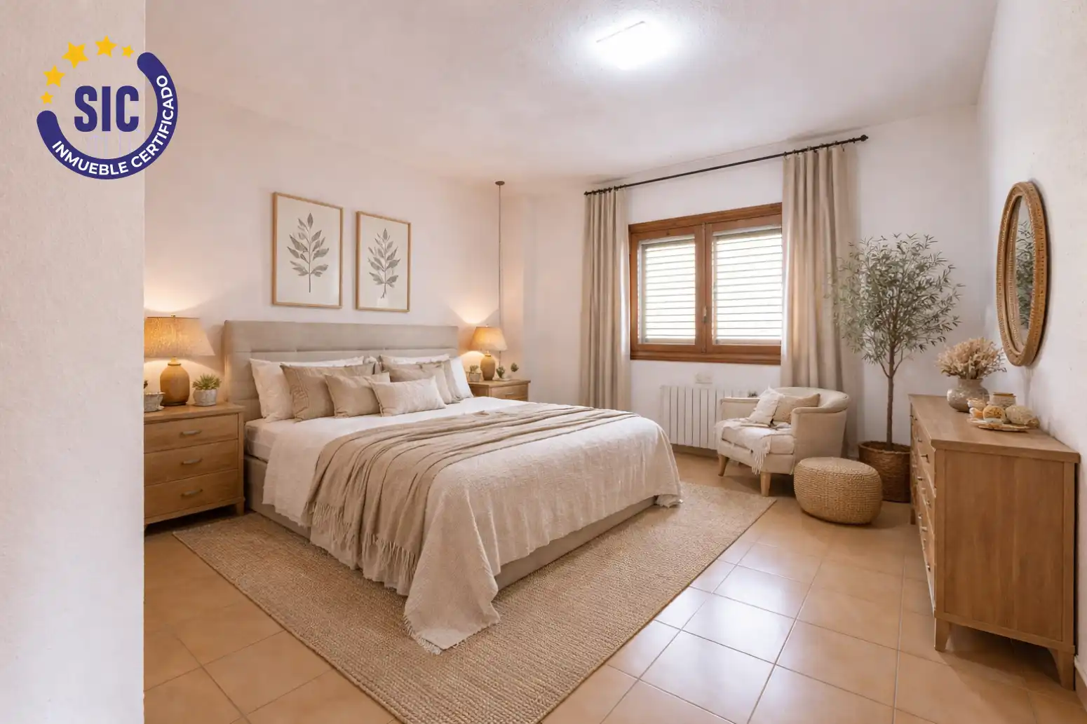 Dormitori de Casa adosada en venda en Torrent amb Aire condicionat, Calefacció i Jardí privat