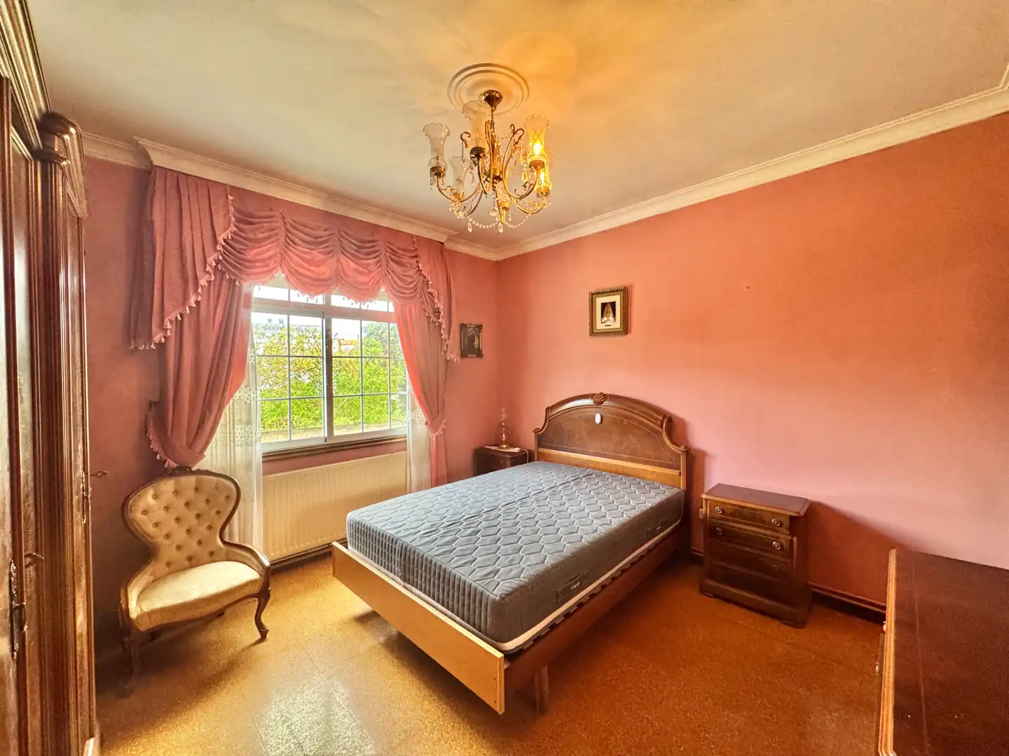 Bedroom of Houses for sale in Arteixo  with Heating, Private garden and Parquet flooring