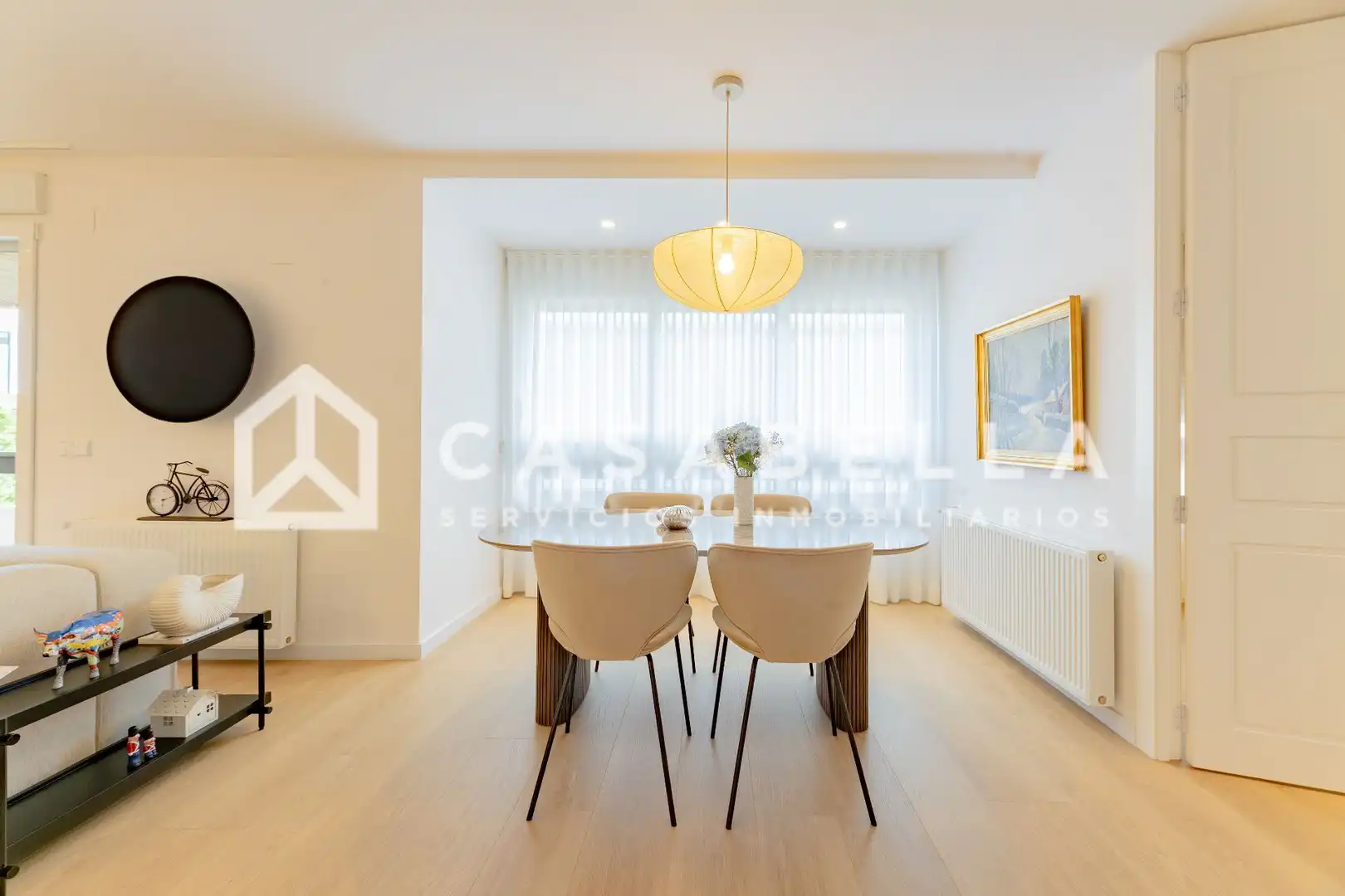 Dining room of Flat for sale in Valencia  with Air Conditioner, Heating and Terrace