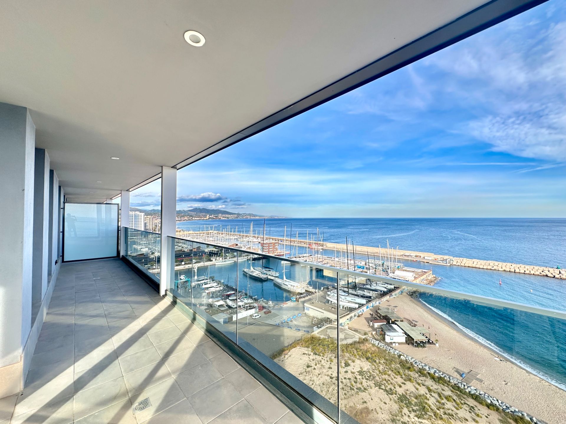 Terraza de Ático en venta en Badalona con Aire acondicionado, Calefacción y Parquet