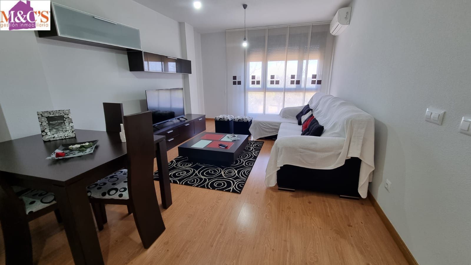 Living room of Apartment for sale in Argamasilla de Calatrava  with Air Conditioner, Terrace and Storage room