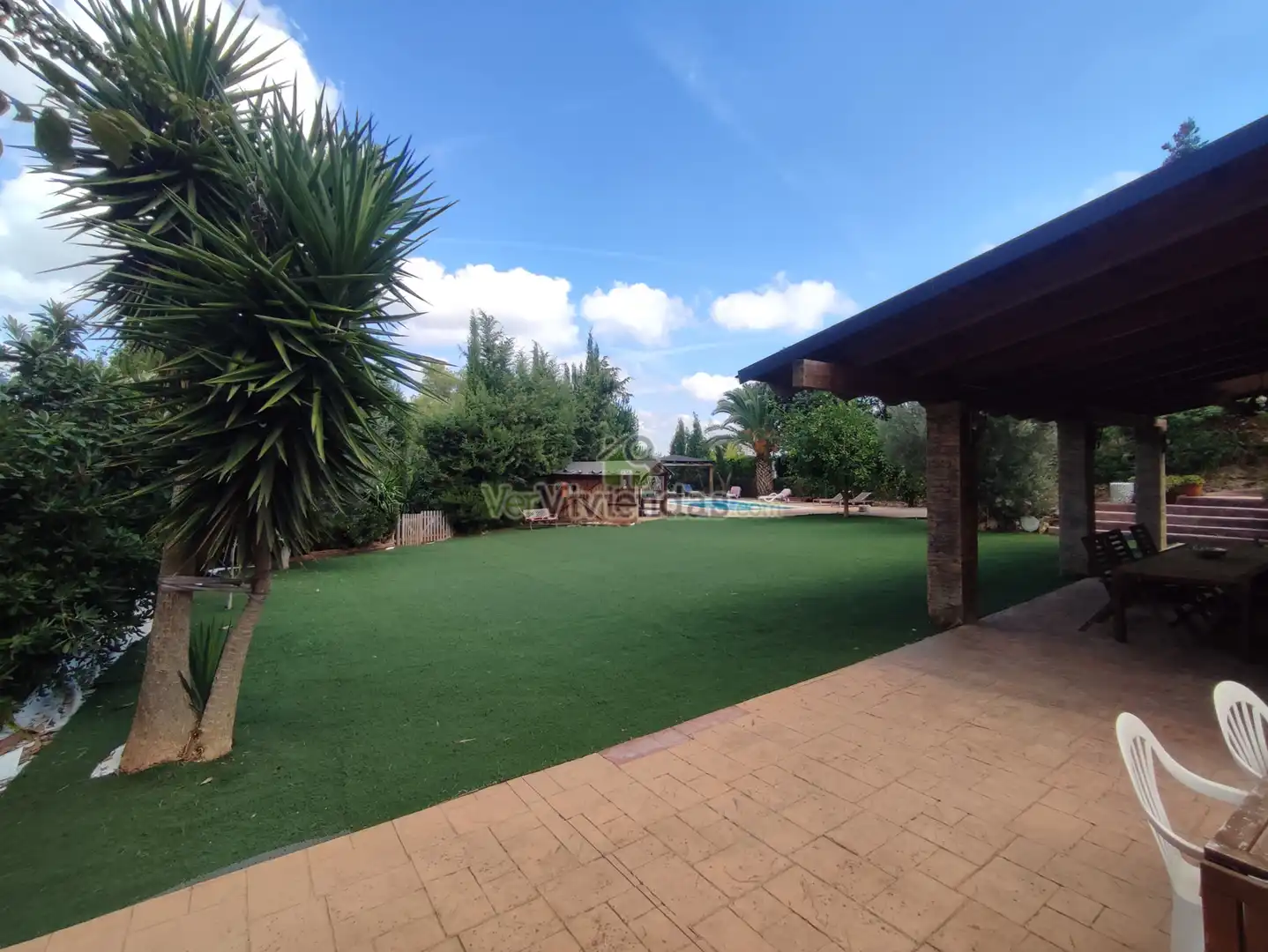 Garden of Houses for sale in Vallirana, Barcelona