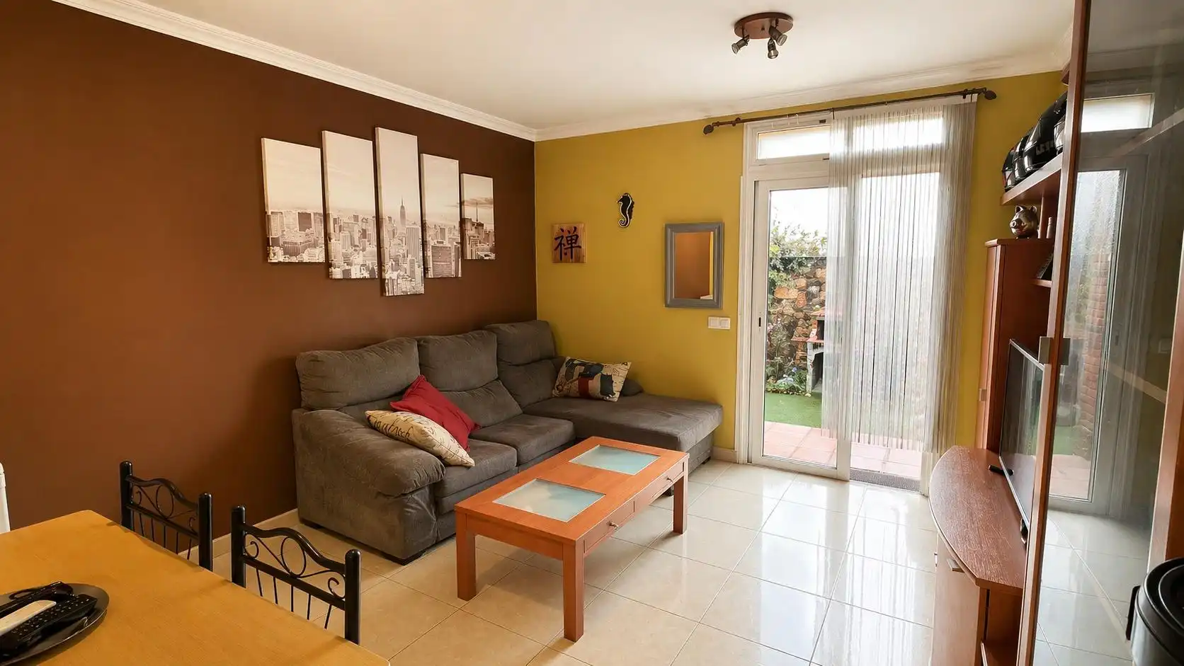Sala de estar de Casa adosada en venta en Arafo con Aire acondicionado, Amueblado y Balcón