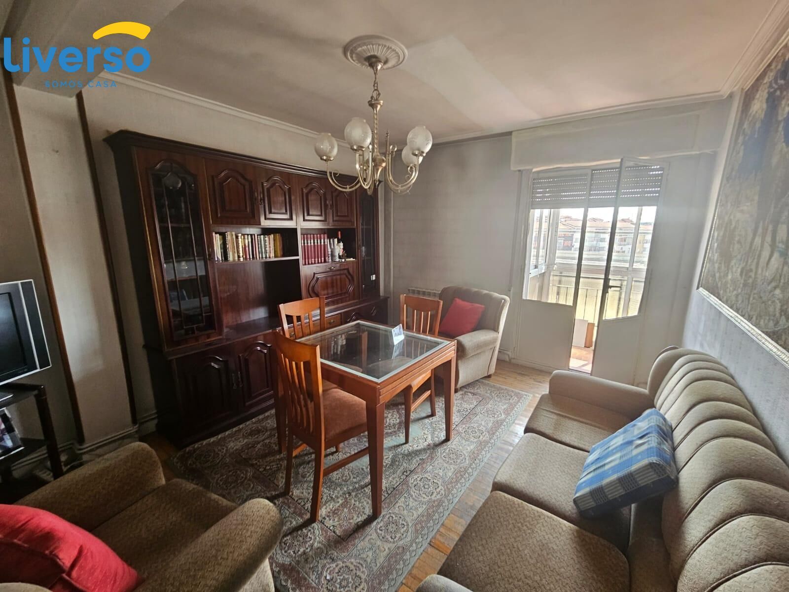 Living room of Flat for sale in Burgos Capital  with Heating