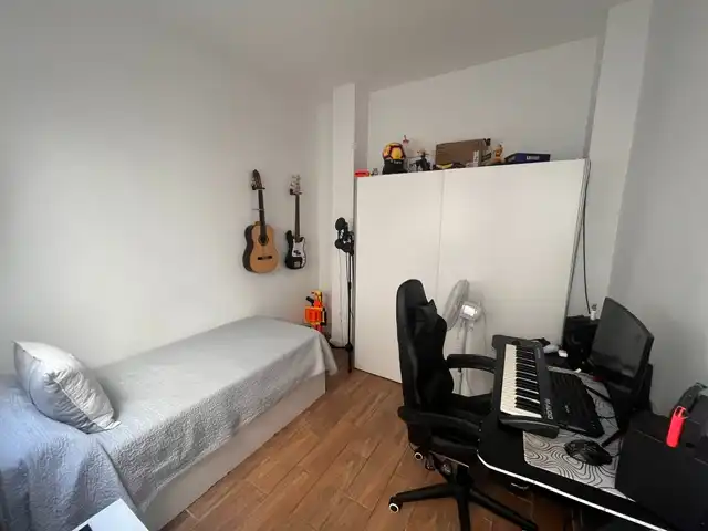 Schlafzimmer von Einfamilien-Reihenhaus zum Verkauf in Burriana / Borriana mit Klimaanlage, Terrasse und Möbliert