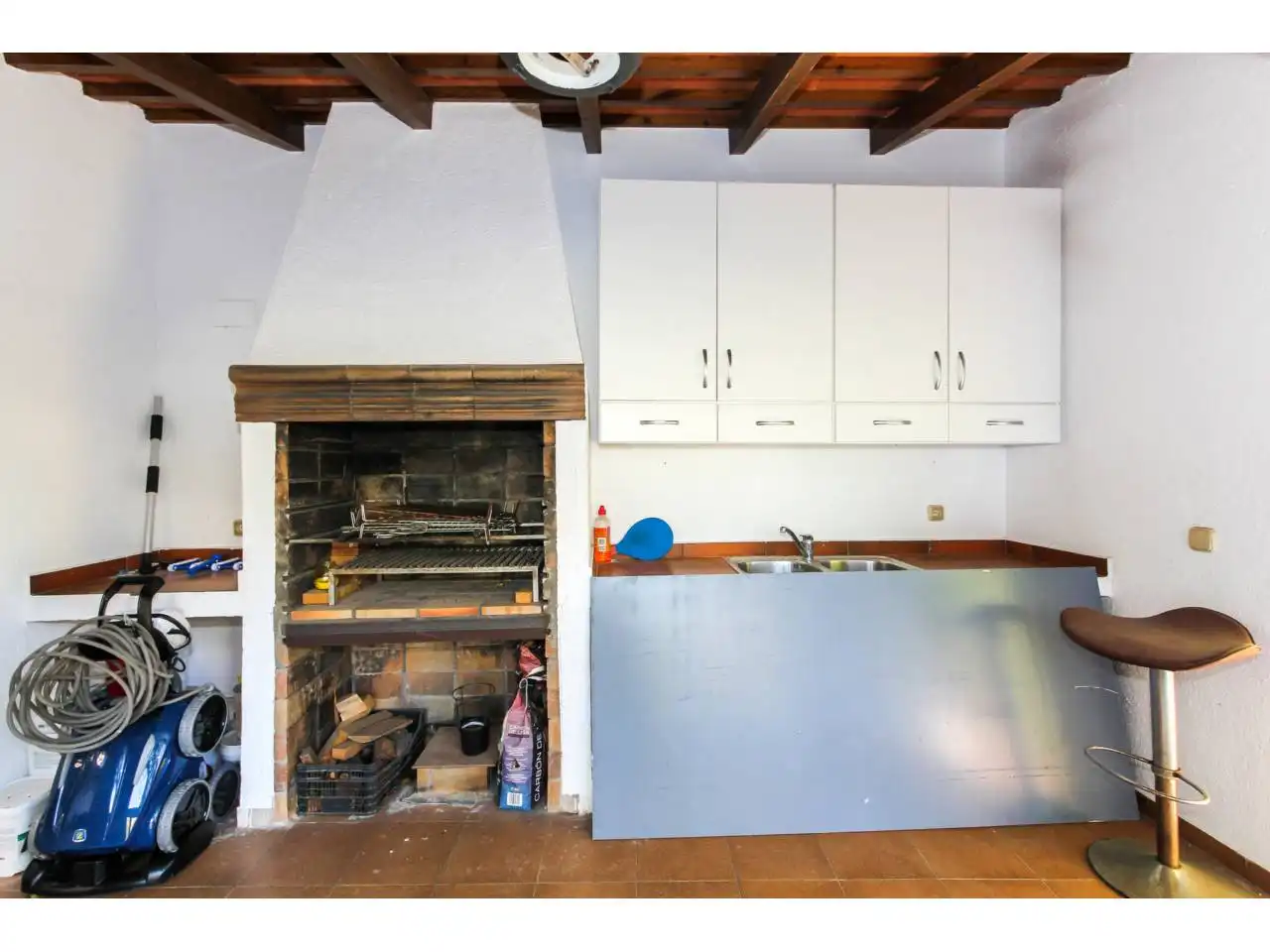 Cocina de Casa o chalet en venta en Lloret de Mar con Aire acondicionado, Calefacción y Jardín privado