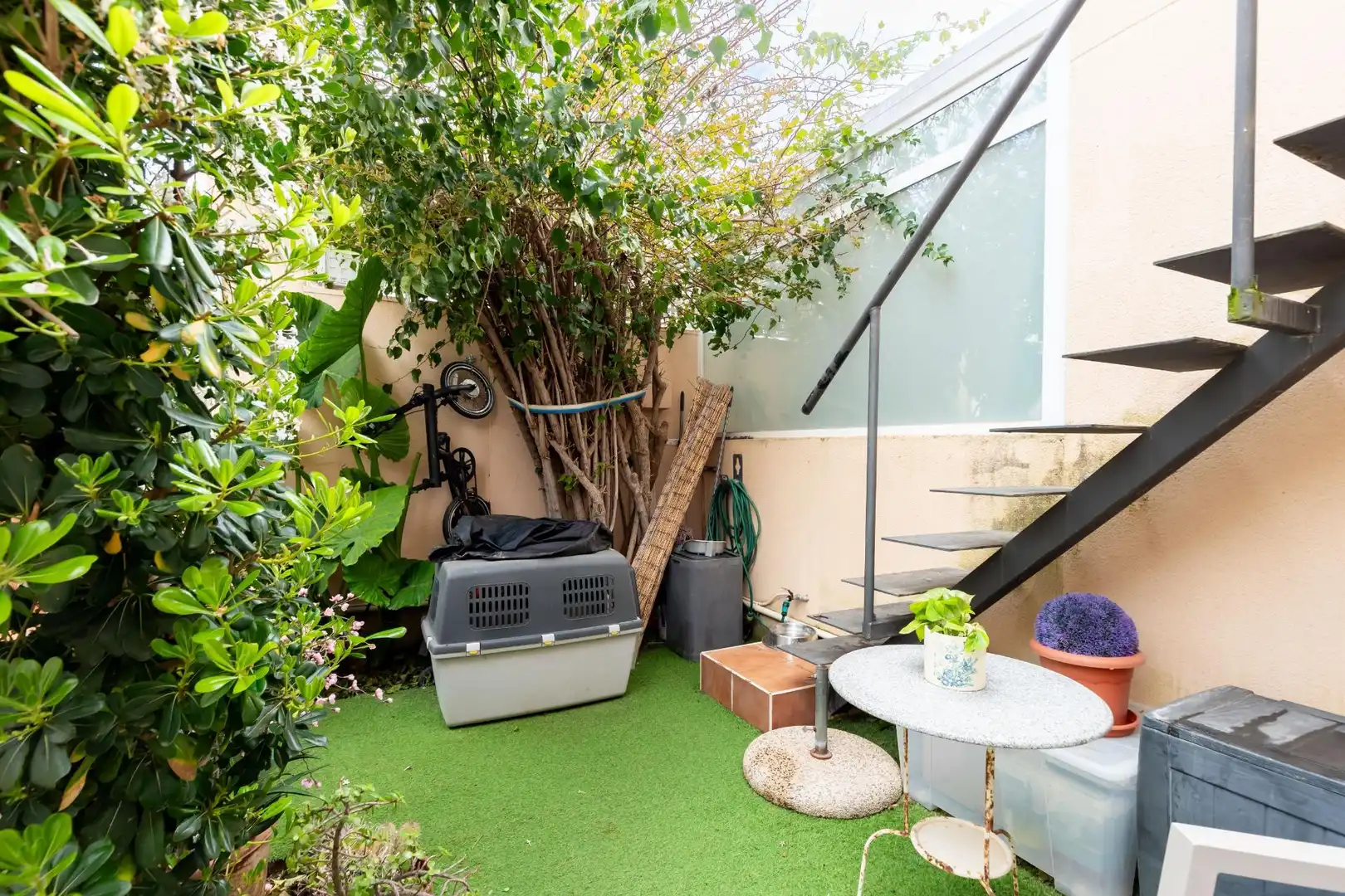 Terraza de Casa adosada en venta en  Palma de Mallorca con Aire acondicionado, Calefacción y Jardín privado