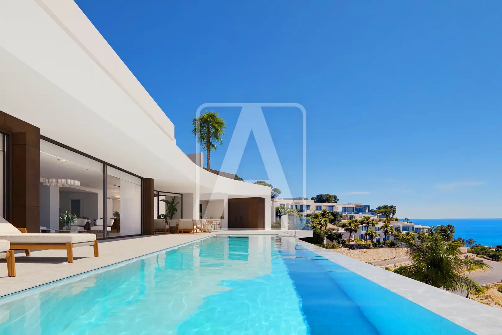 Exterior view of Houses for sale in Benissa  with Air Conditioner, Heating and Private garden