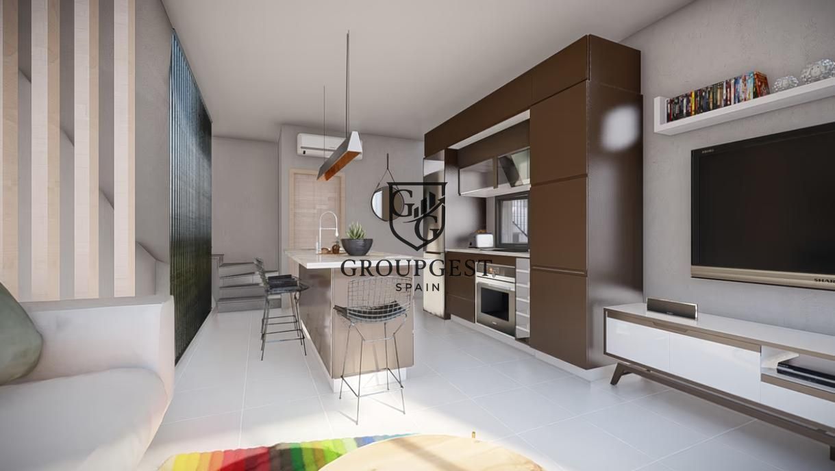 Cuina de Casa o xalet en venda en Manilva amb Aire condicionat, Jardí privat i Terrassa