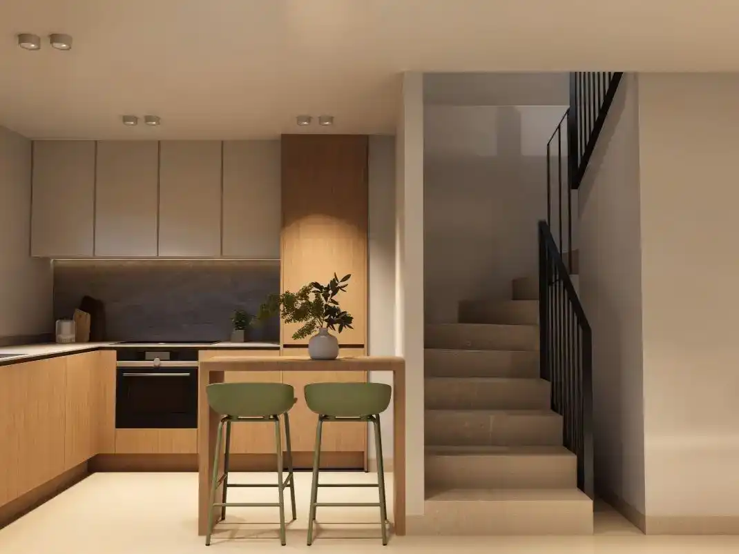 Kitchen of Flat for sale in Vera Ciudad