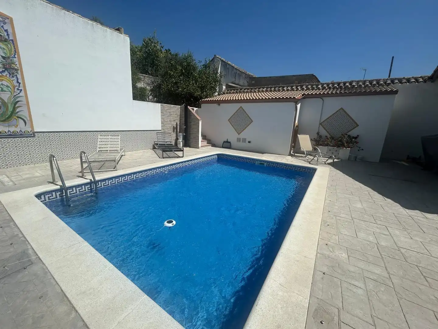 Swimming pool of Houses for sale in Utrera  with Air Conditioner, Private garden and Terrace